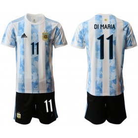 Argentinië Di Maria 11 Kind Thuis Tenue 2020